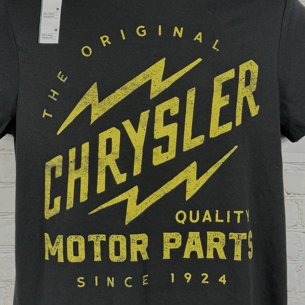 Goodfellow & Co T-Shirt Men's Med. Black Chrysler Quality Motor Parts Since 1924